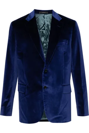 Paul Smith Blazer en velours à simple boutonnage