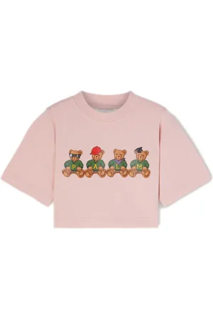 Palm Angels T-shirt crop College Bears