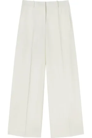 Jil Sander Pantalon en coton à coupe droite