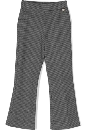 MONNALISA Pantalon évasé à motif pied-de-poule