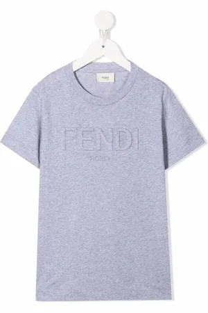 Fendi T-shirt à logo embossé