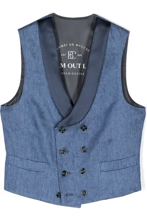 Brunello Cucinelli Veston à boutonnière croisée