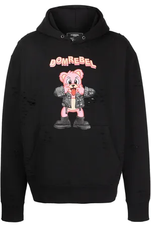 DOMREBEL Hoodie Punk Bear