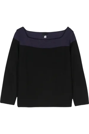 VERSACE Pull à dsign colour block (années 2000)