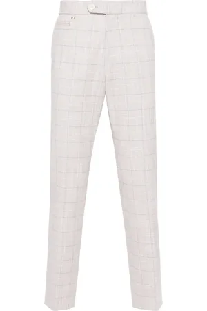 HUGO BOSS Pantalon de costume à carreaux