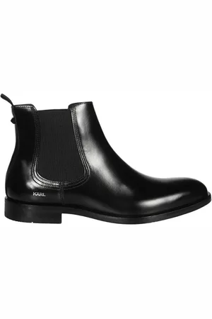 Karl Lagerfeld Bottines à détails de surpiqûres