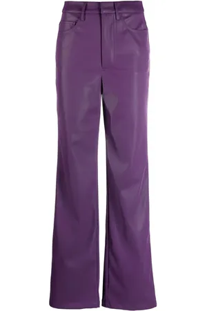 ROTATE Pantalon droit à taille haute