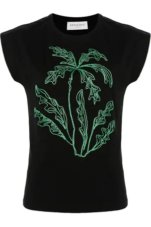 Ermanno Firenze T-shirt à détail appliqué