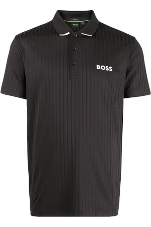 HUGO BOSS Polo en maille nervurée