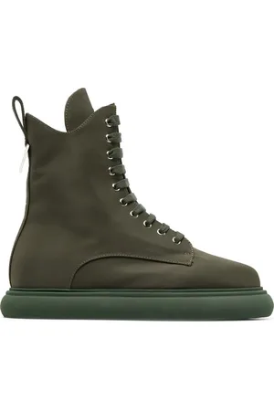The Attico Bottines Selene à semelle contrastante
