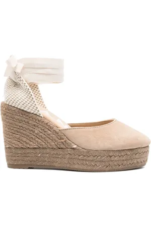 MANEBI Espadrilles compensées 100 mm