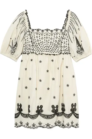 SEA Robe courte à broderies