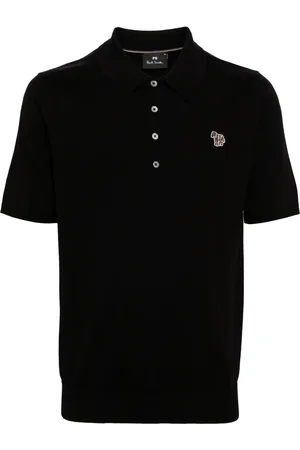 Paul Smith Polo en coton à patch Zebra