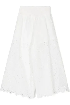 Twin-Set Pantalon évasé à détails de découpes