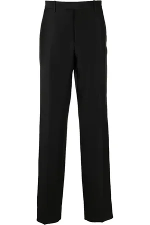 OFF-WHITE Pantalon en laine mélangée à coupe droite