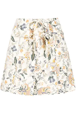 ULLA JOHNSON Minijupe soie à design matelassé