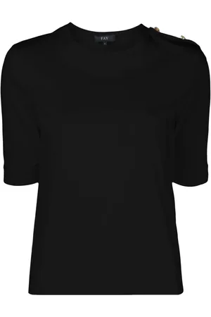 FAY T-shirt à épaulettes