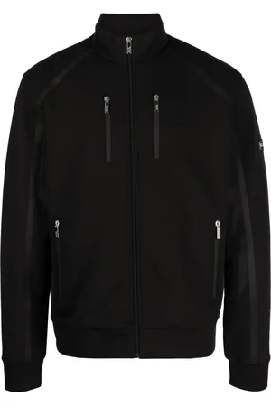 Karl Lagerfeld Veste bomber à logo appliqué
