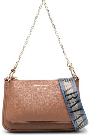 Emporio Armani Sac en cuir à logo imprimé