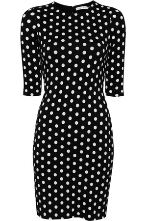 ALICE+OLIVIA Robe Delora à pois