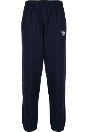 Chocoolate Pantalon de jogging en coton à logo brodé