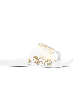VERSACE Claquettes à imprimé Barocco