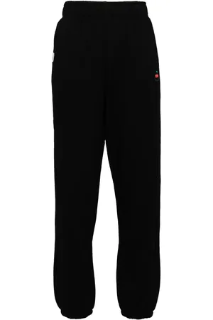 Chocoolate Pantalon de jogging en coton à logo brodé