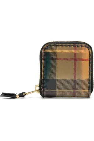 Comme des Garçons Portefeuille à motif tartan