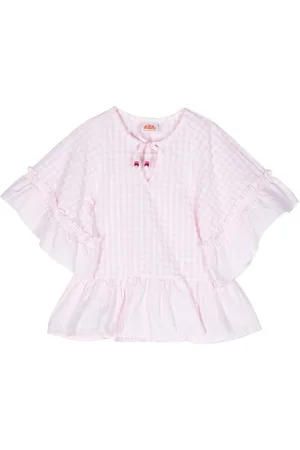Sundek Blouse volantée à carreaux