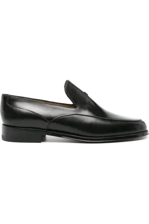 The Row Mocassins Enzo en cuir à fini verni