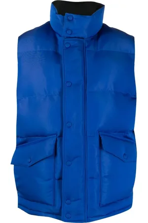Alexander McQueen Gilet matelassé à logo imprimé