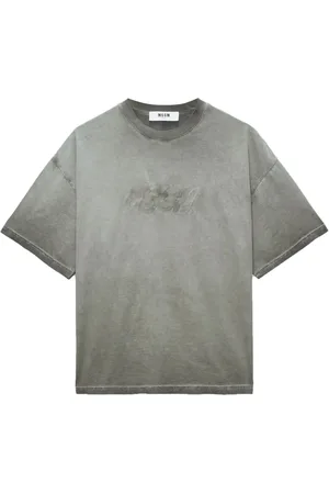 Msgm T-shirt à logo brodé