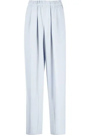 Emporio Armani Jean droit à détails plissés