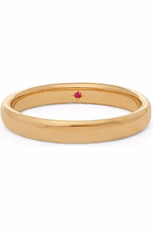ANNOUSHKA Bague 3 mm en 18ct ornée de rubis