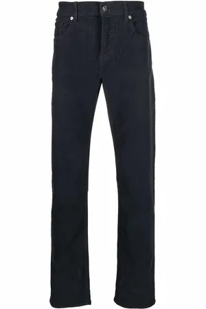 7 for all Mankind Jean droit à taille mi-haute