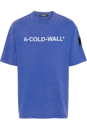 A-cold-wall* T-shirt Overdye Logo en coton