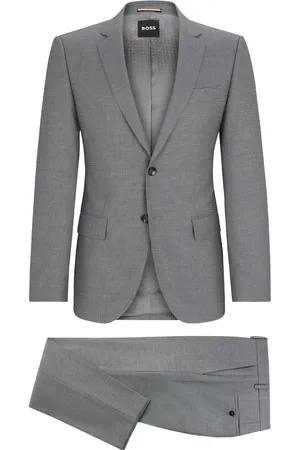 HUGO BOSS Costume à revers crantés