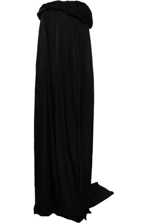 pushBUTTON Robe longue à design asymétrique