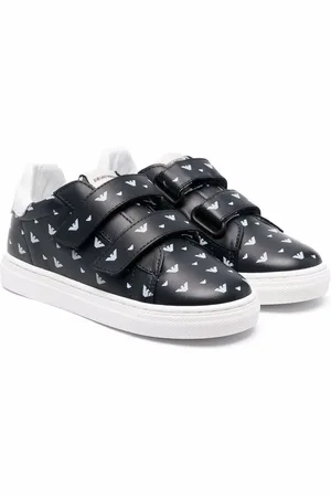 Emporio Armani Baskets à logo imprimé