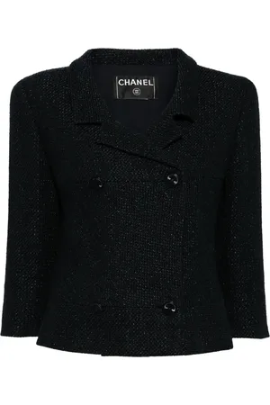CHANEL Veste en tweed à boutonnière croisée (2001)