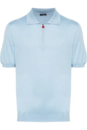 Kiton Polo chiné en maille fine