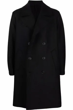 Harris Wharf London Manteau à boutonnière croisée