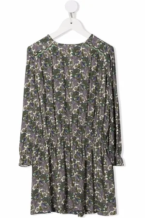 BONPOINT Robe froncée à fleurs