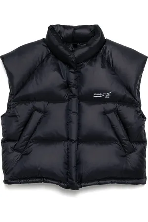 pushBUTTON Gilet matelassé à logo brodé