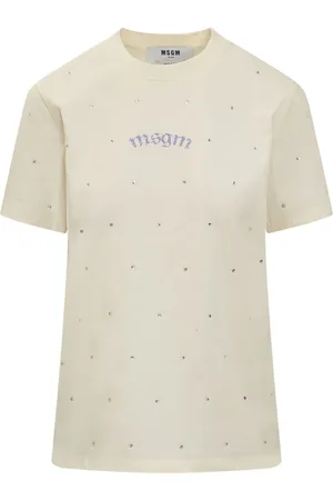Msgm T-shirt à logo imprimé