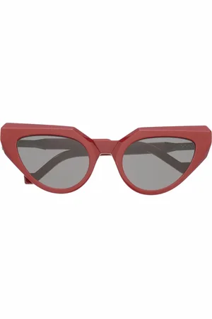 Vava Eyewear Lunettes de soleil à monture papillon épaisse