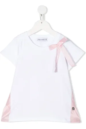 Simonetta T-shirt à détail de nœud