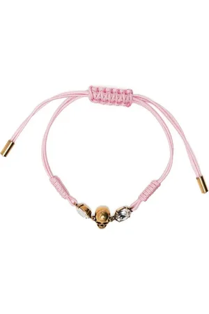 Alexander McQueen Bracelet à breloque tête de mort
