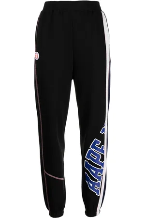 A Bathing Ape Pantalon fuselé à logo imprimé