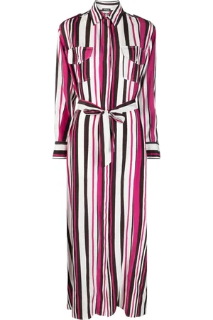 Kiton Robe-chemise à rayures